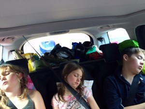 Tired kids